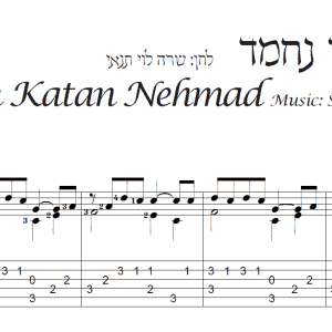 עיבוד פינגרסטייל לגיטרה מאת חגי רחביה לשיר ליצן קטן הכולל תווים לגיטרה,טאבים לגיטרה ואקורדים לגיטרה.